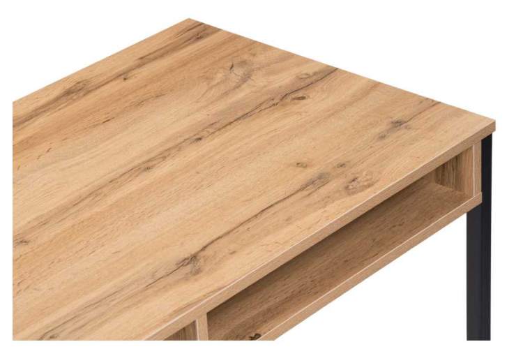 Офисная мебель Леон Лофт дуб вотан/черный матовый-3