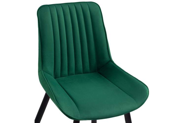 Стул на металлокаркасе Седа зеленый / черный-2