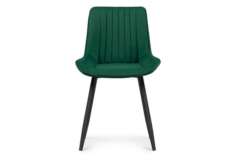 Стул на металлокаркасе Седа зеленый / черный-3