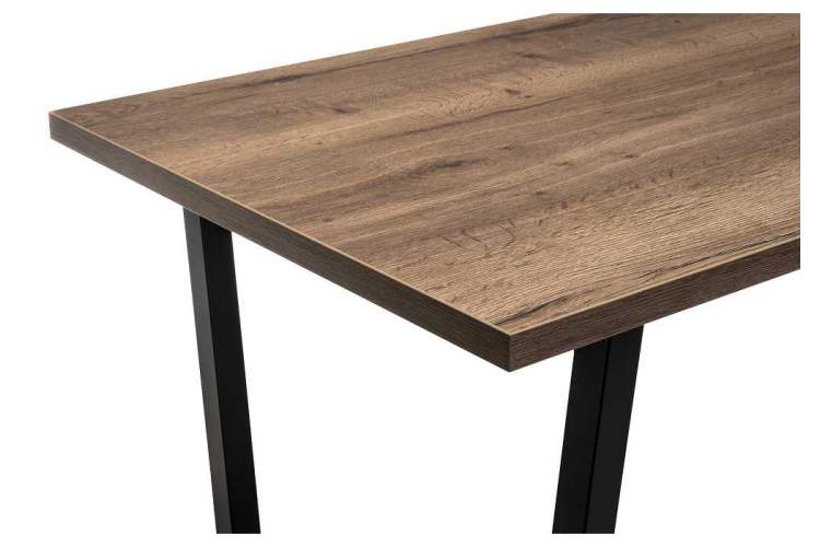 Стол деревянный Эльпатия 150 дуб велингтон / черный матовый-6