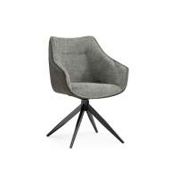 Стул на металлокаркасе Kansas gray / graphite gray / black Стул на металлокаркасе Kansas gray / graphite gray / black