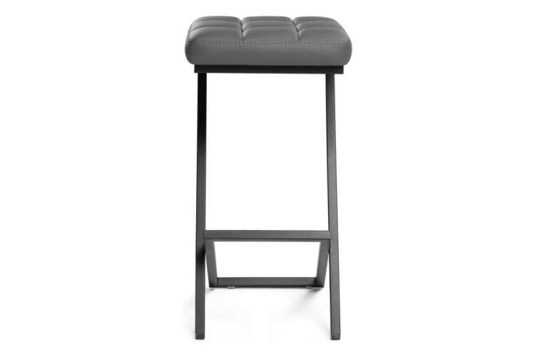 Барный стул Амаури темно-серый / черный матовый-1