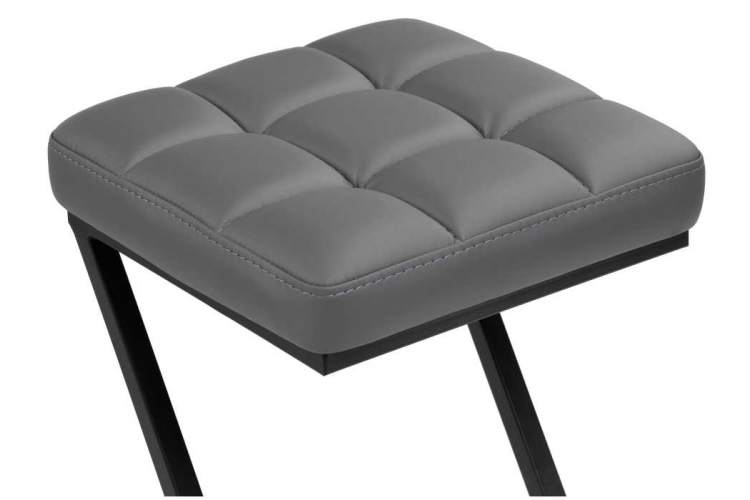 Барный стул Амаури темно-серый / черный матовый-4