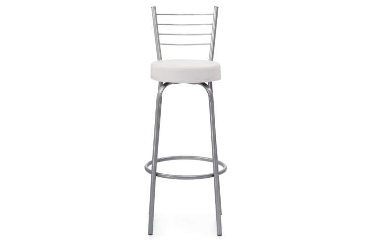 Барный стул Kuroda белый полимер / светлый мусс-2