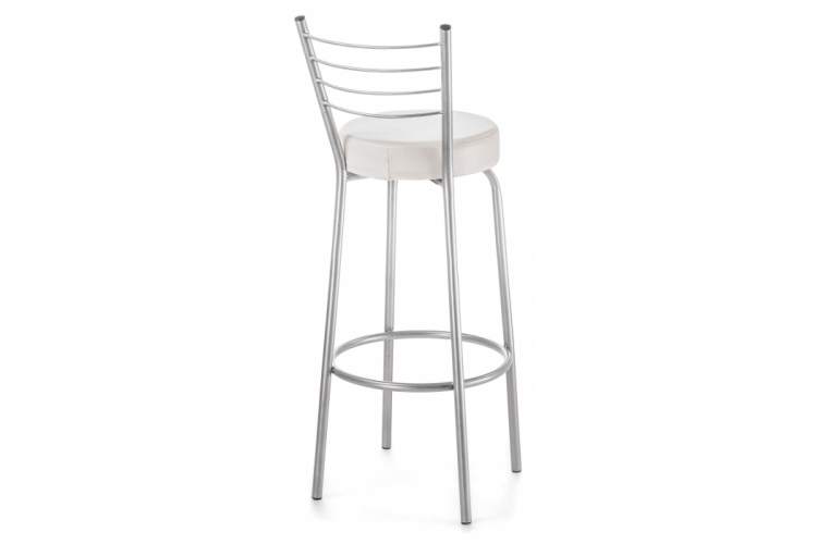 Барный стул Kuroda белый полимер / светлый мусс-4