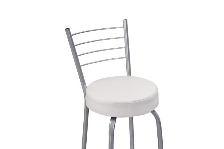 Барный стул Kuroda белый полимер / светлый мусс-5