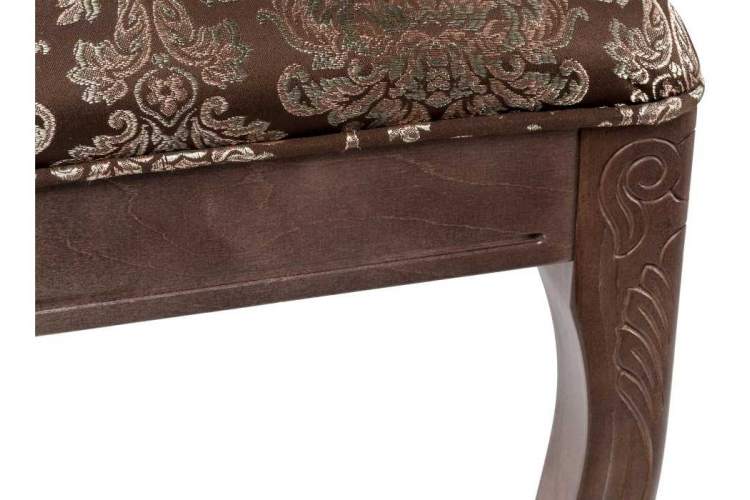 Банкетка Валентино орех / шоколад-6