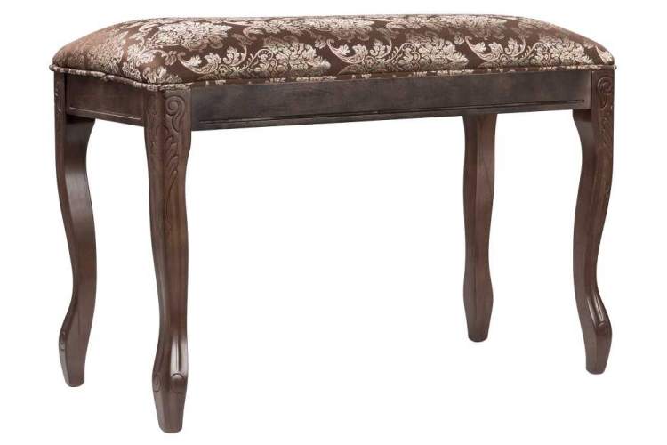 Банкетка Валентино орех / шоколад-7