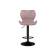 Барный стул Porch pink / black
