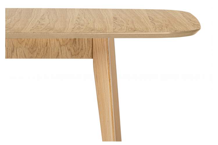 Стол деревянный Адель 145(190)x80 светлое дерево-10