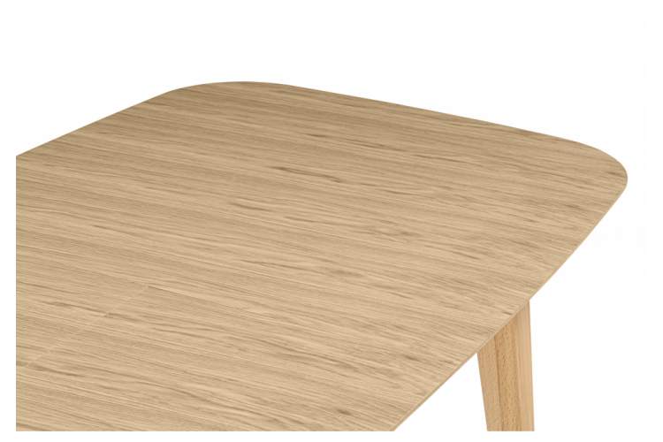 Стол деревянный Адель 145(190)x80 светлое дерево-12