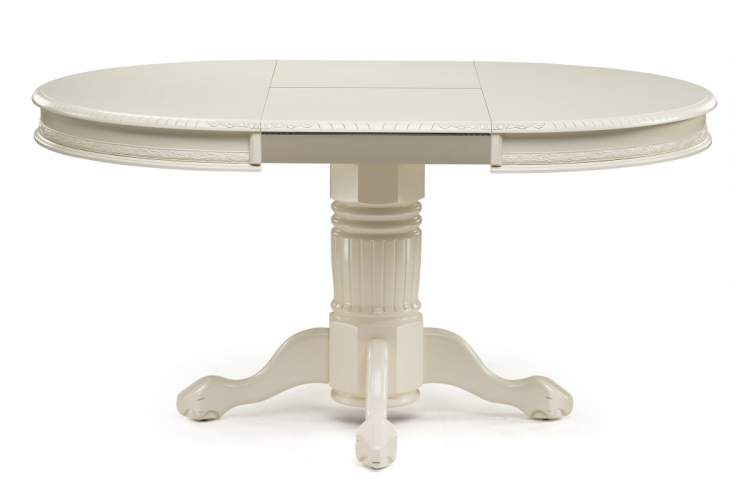 Стол деревянный Альфред круглый крем-3