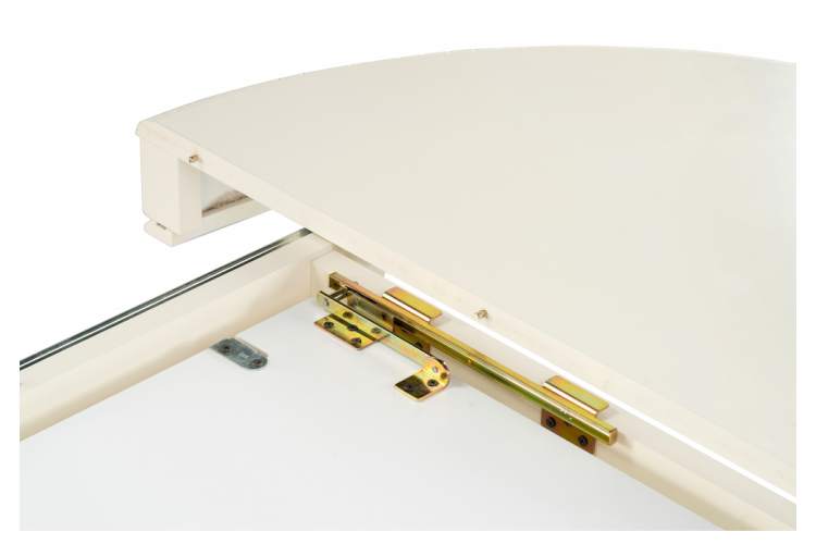 Стол деревянный Альфред круглый крем-5