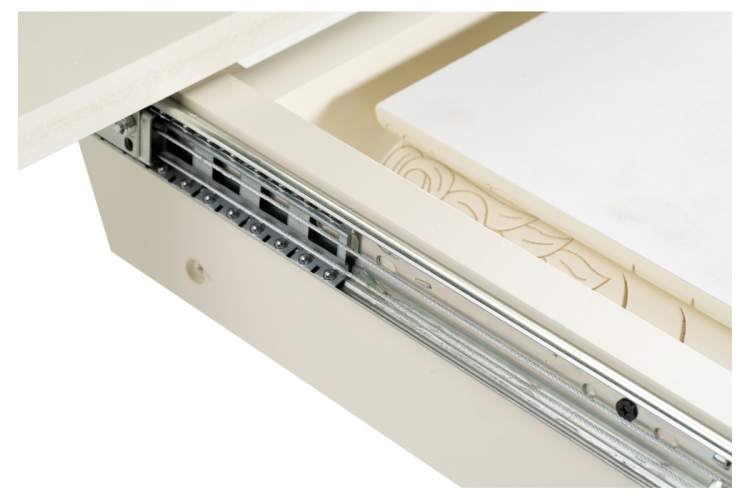 Стол деревянный Альфред круглый крем-6