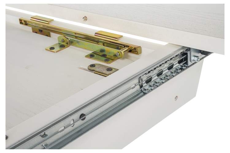 Стол деревянный Лорд молочный / золотая патина-6