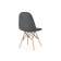 Стул деревянный Kvadro 1 gray / wood