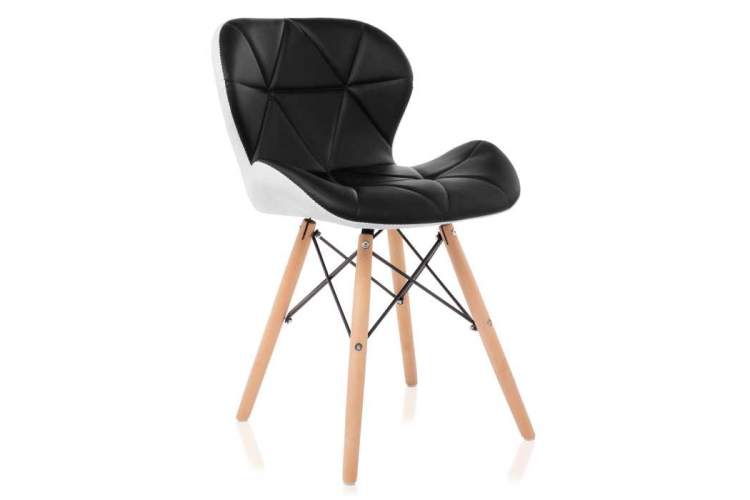 Стул деревянный PC-027 black / white