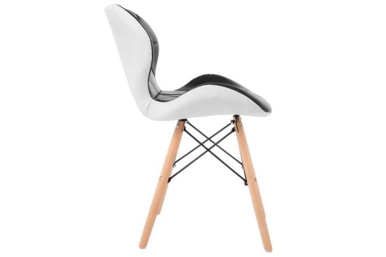 Стул деревянный PC-027 black / white-1