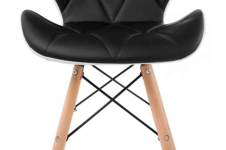 Стул деревянный PC-027 black / white-3