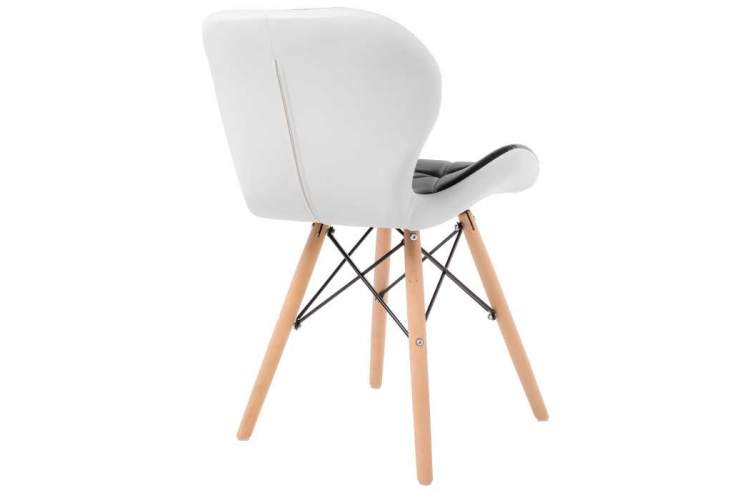 Стул деревянный PC-027 black / white-9