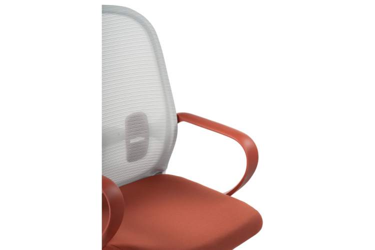 Компьютерное кресло Bust gray / red / white-7