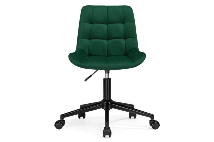 Офисное кресло Честер зеленый / черный-1