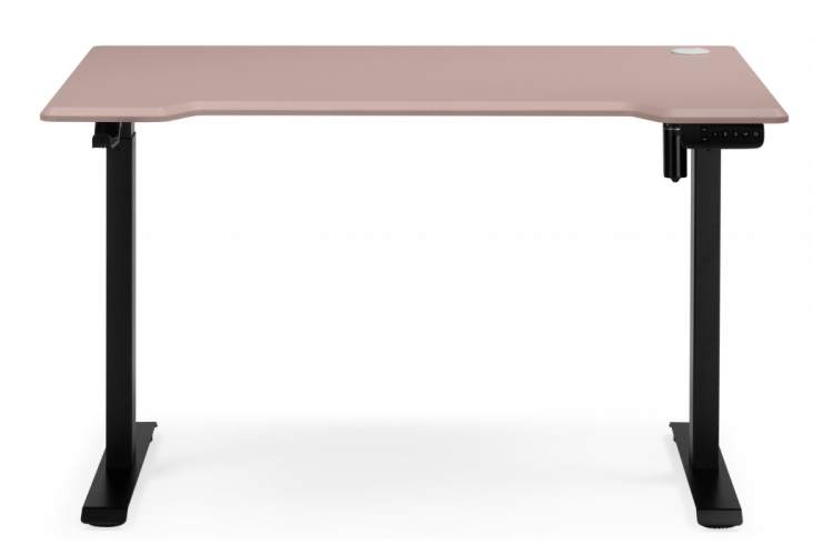 Компьютерный стол Маркос 120х75 розовый / черный-7
