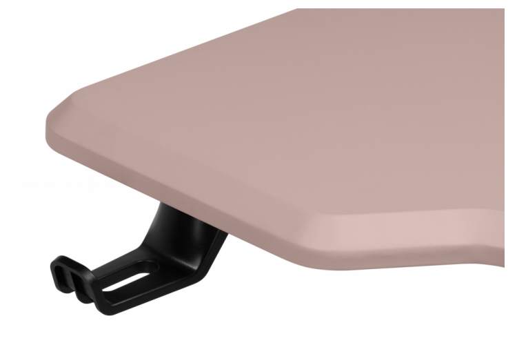 Компьютерный стол Маркос 120х75 розовый / черный-14