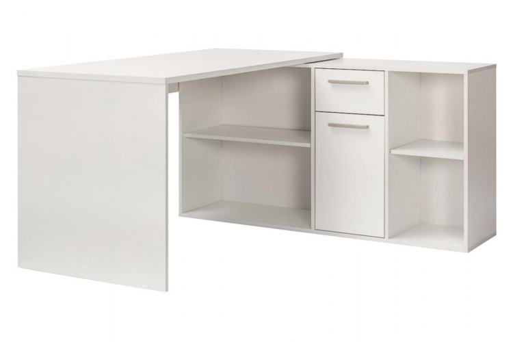 Компьютерный стол Лайт 03.245F белый гладкий 101