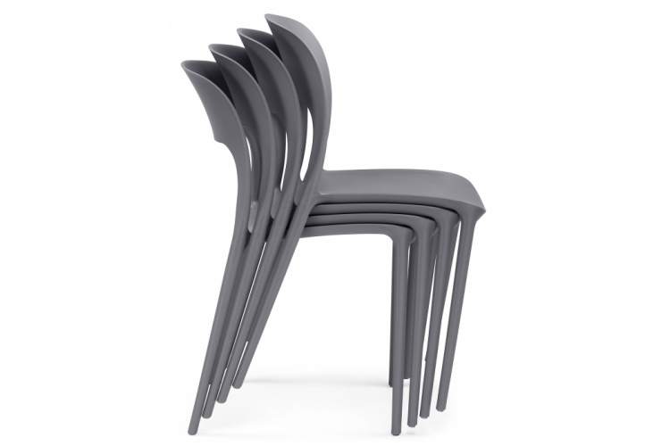 Пластиковый стул Эгри серый-6
