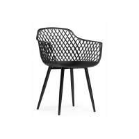 Пластиковый стул Rikon black / wood Пластиковый стул Rikon black / wood