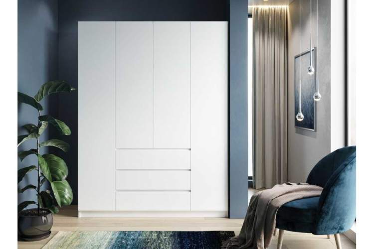 Мадера ЛДСП белый Шкафы-2