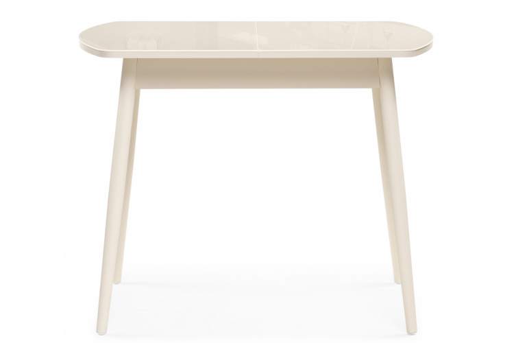 Стол стеклянный Калверт кремовый-2