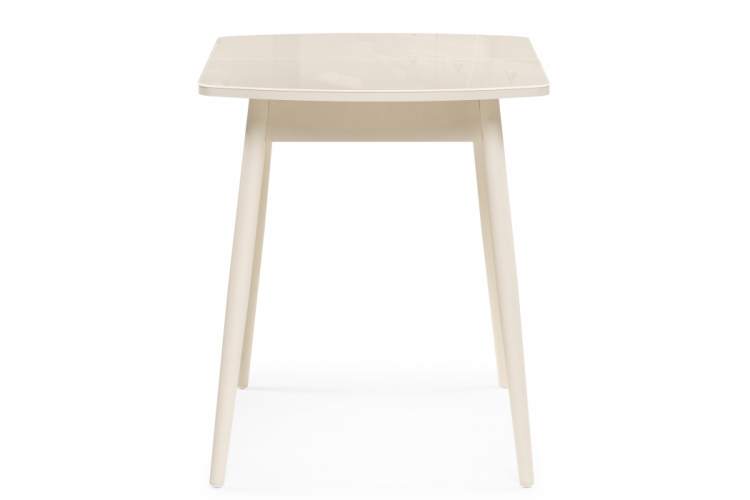 Стол стеклянный Калверт кремовый-4