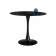 Стол стеклянный Tulip 90 black glass