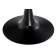 Стол стеклянный Tulip 90 black glass