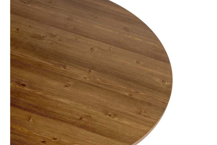 Стол деревянный Барел 100 орех кантри / черный-9