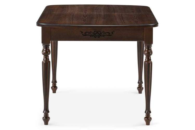 Стол деревянный Бевье орех темный / орех-2
