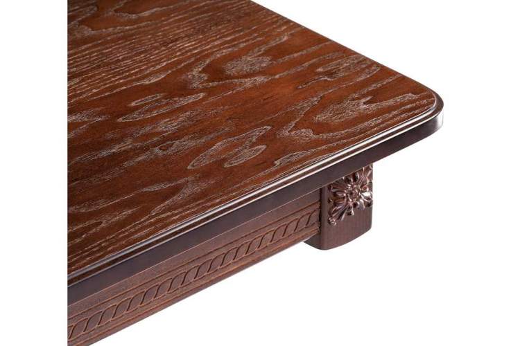 Стол деревянный Матис орех темный-7