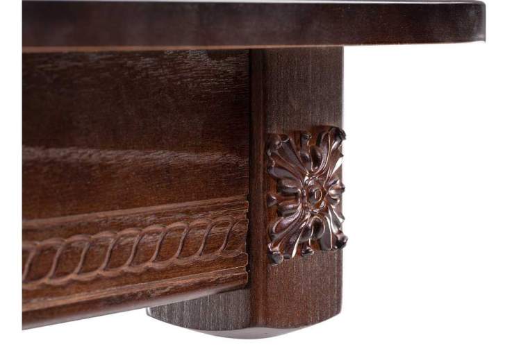 Стол деревянный Матис орех темный-8