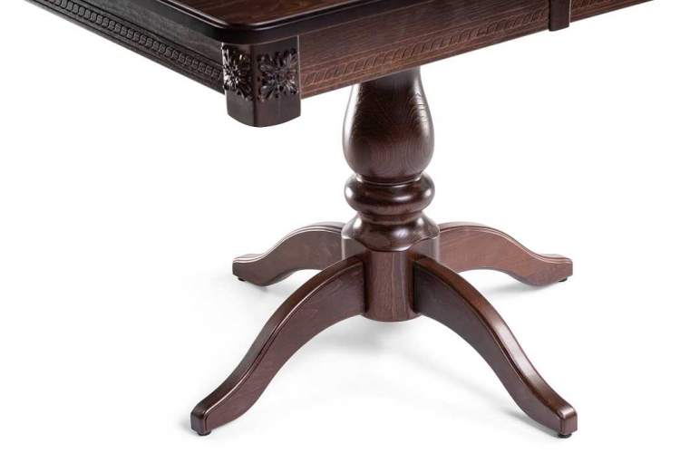 Стол деревянный Матис орех темный-9