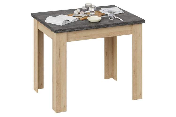 Стол деревянный Промо Тип 3 дуб крафт золотой / ателье темное-3