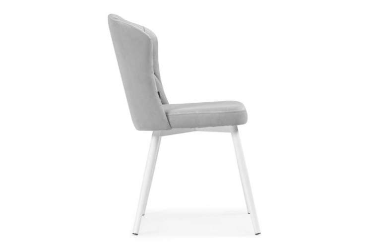 Стул на металлокаркасе Алиссум velutto 52 / белый-2
