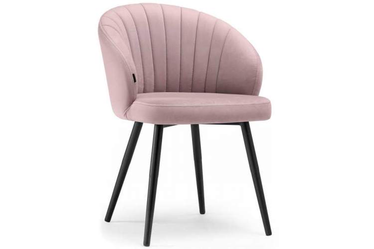 Стул на металлокаркасе Бэнбу velutto 37 / черный