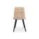Стул на металлокаркасе Чилли бежевый / черный