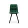 Стул на металлокаркасе Чилли зеленый / черный