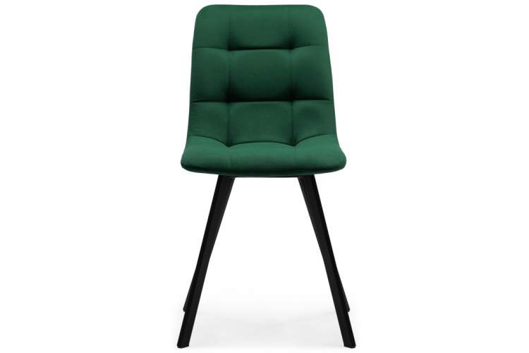 Стул на металлокаркасе Чилли зеленый / черный-2