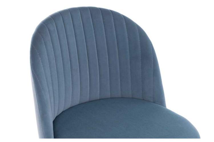 Стул на металлокаркасе Gabi blue / black-3