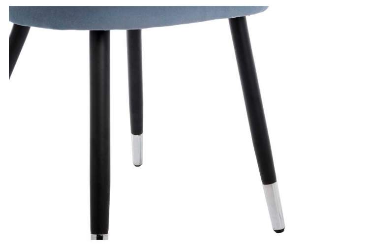 Стул на металлокаркасе Gabi blue / black-6