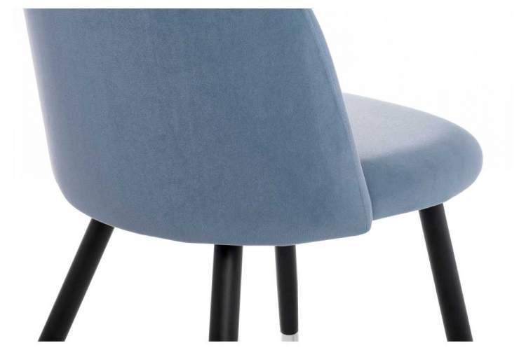 Стул на металлокаркасе Gabi blue / black-7